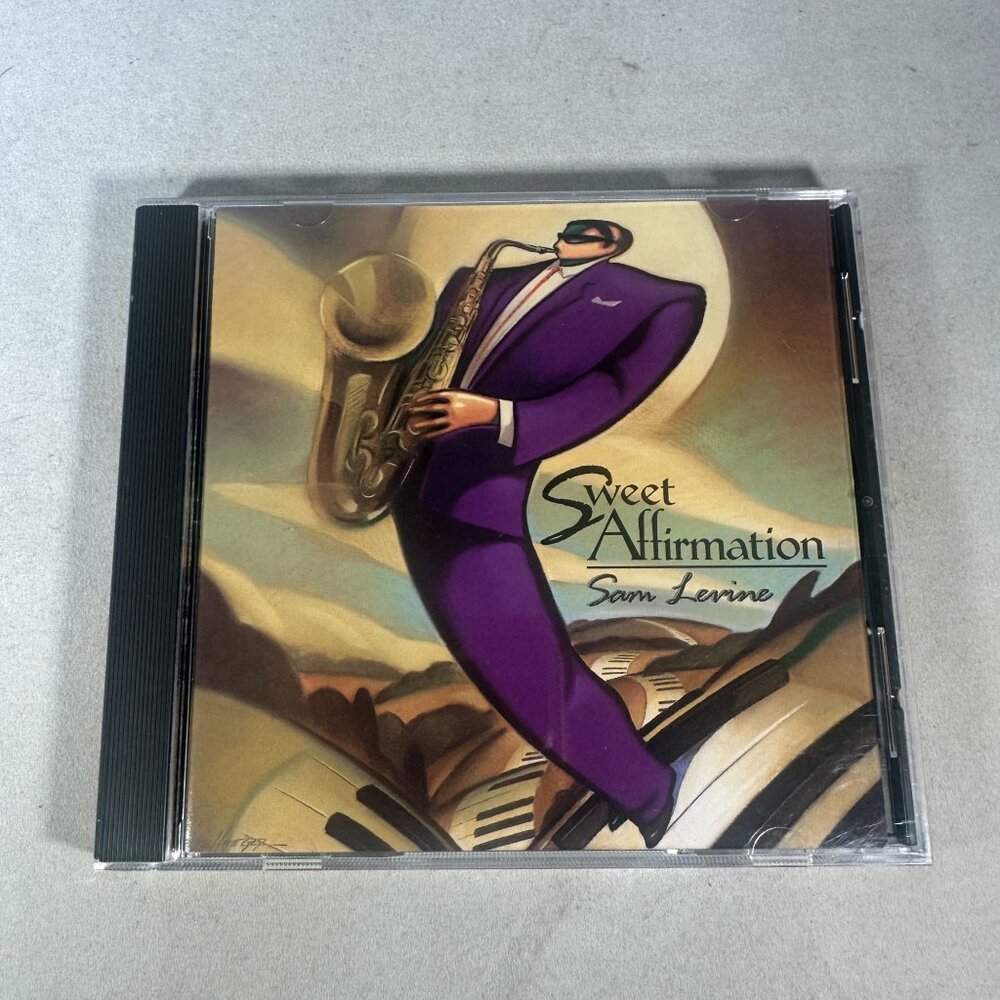 Sweet Affirmation Sam Levine CD 1996 Brentwood Jazz Saxophone Praise Relaxation